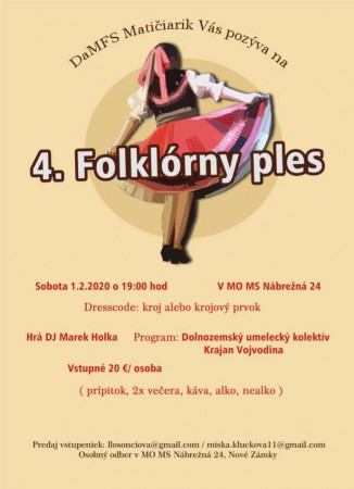 1.2.2020 (so) o 19,00 h